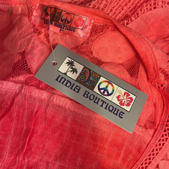 NWT. 2 PIECE CORAL DRESS SET. BL/RD 13 88607 - Picture 5 of 5